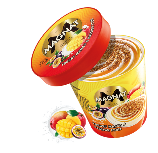 «MAGNAT YOGURT MANGO & PASSION FRUIT»